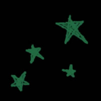 フリー素材 壁紙 背景 ガーリーな星 緑 黒 のイラストwebデザイン素材 Webデザイン イラスト素材 Tigpig