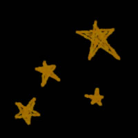 フリー素材 壁紙 背景 ガーリーな星 黄色 黒 のイラスト Webデザイン素材 Webデザイン 動画制作に使える無料素材 Tigpig