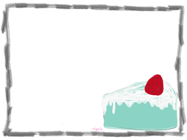 ネットショップ バナー広告 Webデザインのフリー素材 マカロンみたいなパステルブルーの大人可愛いイチゴショートケーキのイラスト ネットショップ制作などに使える約5000点のwebデザイン素材 Tigpig