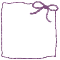 ネットショップ バナー広告のwebデザイン素材 大人可愛い紫色のリボンの飾り枠 アイコン Twitter Mixi のフリー素材 0 0pix オンラインショップ制作やwebデザインに使える素材 Tigpig