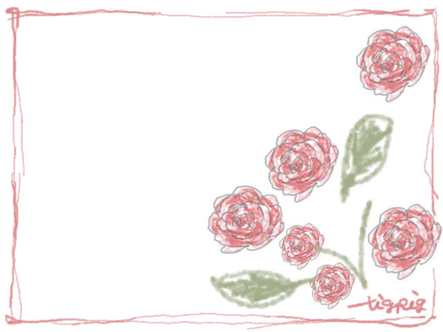 バナー広告 ネットショップのアイコンのwebデザイン素材 大人可愛いピンクの花 薔薇 のフレーム素材 640 480pix Web 動画 Sns バナー制作に使える素材 Tigpig