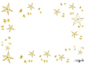 フリー素材 フレーム 北欧アンティーク風デザインの大人可愛い星いっぱいの飾り枠 640 480pix Webデザイン イラスト素材 Tigpig