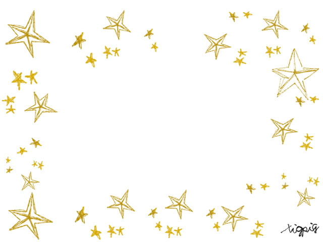 フリー素材 フレーム 北欧アンティーク風デザインの大人可愛い星いっぱいの飾り枠 640 480pix オンラインショップ制作やwebデザインに使える 素材 Tigpig