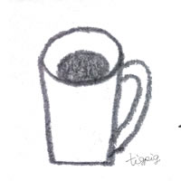 フリー素材 アイコン Twitter可 モノトーンの大人可愛いコーヒー マグカップ 0 0pix ネットショップ制作などに使える約5000点のwebデザイン素材 Tigpig