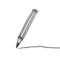 フリー素材 バナー広告 アイコン鉛筆とラインの手描きのラフなイラスト 0 0pix ネットショップ制作などに使える約5000点のwebデザイン素材 Tigpig