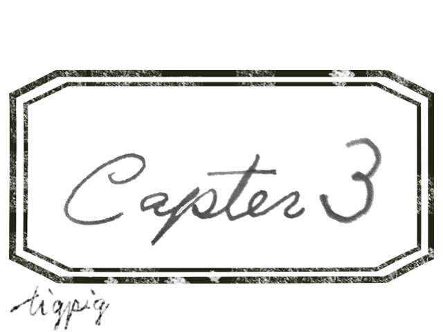 大人可愛いhp制作に使える手描き文字のcapter3とスタンプ風ラベルのフレームのフリー素材 Webデザインに使える素材 Tigpig